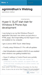 Mobile Screenshot of agnimidhun.wordpress.com