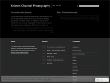 Tablet Screenshot of kcphoto.wordpress.com
