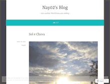 Tablet Screenshot of nay02.wordpress.com