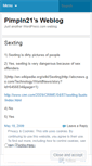 Mobile Screenshot of pimpin21.wordpress.com