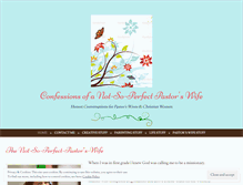 Tablet Screenshot of notsoperfectpw.wordpress.com