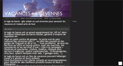 Desktop Screenshot of cevennes.wordpress.com