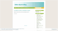 Desktop Screenshot of edliragjoni.wordpress.com