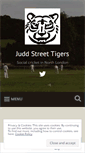 Mobile Screenshot of juddstreettigers.wordpress.com