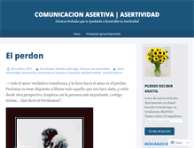 Tablet Screenshot of comunicacionasertiva7.wordpress.com