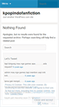 Mobile Screenshot of kpopindofanfiction.wordpress.com