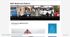 Desktop Screenshot of mobileartsplatform.wordpress.com