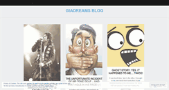 Desktop Screenshot of giadreams.wordpress.com