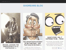 Tablet Screenshot of giadreams.wordpress.com