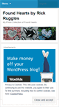 Mobile Screenshot of foundhearts.wordpress.com
