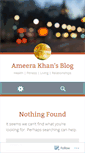 Mobile Screenshot of ameerakhan.wordpress.com