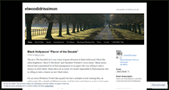 Desktop Screenshot of elwoodidrissimon.wordpress.com