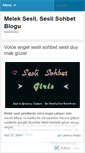 Mobile Screenshot of meleksesli.wordpress.com