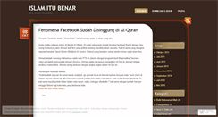 Desktop Screenshot of islamitubenar.wordpress.com