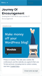 Mobile Screenshot of journeyofencouragement.wordpress.com