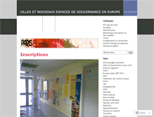 Tablet Screenshot of institutdetudeseuropeennes.wordpress.com