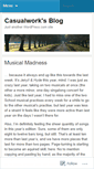Mobile Screenshot of casualwork.wordpress.com