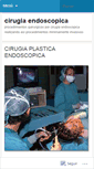 Mobile Screenshot of cirugiaendoscopica.wordpress.com