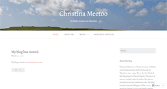 Desktop Screenshot of christinameetoo.wordpress.com