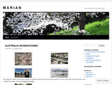 Tablet Screenshot of marianari.wordpress.com