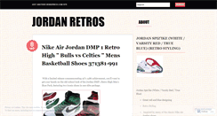 Desktop Screenshot of jordanretros.wordpress.com