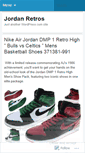 Mobile Screenshot of jordanretros.wordpress.com