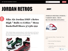 Tablet Screenshot of jordanretros.wordpress.com