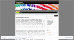 Desktop Screenshot of gcampbe5.wordpress.com