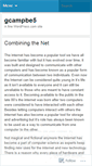 Mobile Screenshot of gcampbe5.wordpress.com