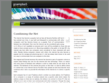 Tablet Screenshot of gcampbe5.wordpress.com