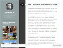 Tablet Screenshot of joelfurrow.wordpress.com
