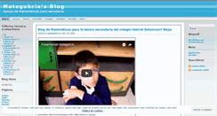 Desktop Screenshot of mategabria.wordpress.com