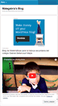 Mobile Screenshot of mategabria.wordpress.com
