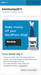 Mobile Screenshot of kleinkamp2011.wordpress.com