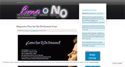 Desktop Screenshot of emoono.wordpress.com