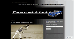 Desktop Screenshot of corvettisti.wordpress.com