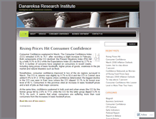 Tablet Screenshot of danareksaresearch.wordpress.com
