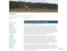 Tablet Screenshot of fatuous.wordpress.com