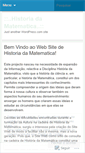 Mobile Screenshot of historiadamatematica.wordpress.com