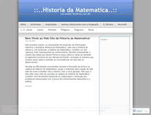 Tablet Screenshot of historiadamatematica.wordpress.com