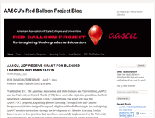 Tablet Screenshot of aascuredballoonproject.wordpress.com