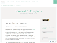 Tablet Screenshot of feministphilosophers.wordpress.com