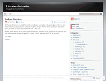 Tablet Screenshot of literativa.wordpress.com