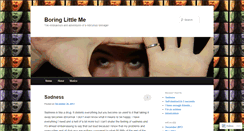 Desktop Screenshot of boringlittleme.wordpress.com