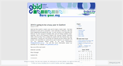 Desktop Screenshot of gbid.wordpress.com