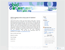Tablet Screenshot of gbid.wordpress.com
