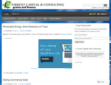 Tablet Screenshot of curcap.wordpress.com