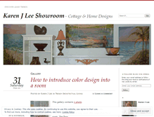 Tablet Screenshot of karenjlee.wordpress.com