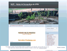 Tablet Screenshot of nupeufrn.wordpress.com