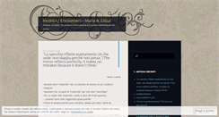 Desktop Screenshot of mariaalistur.wordpress.com